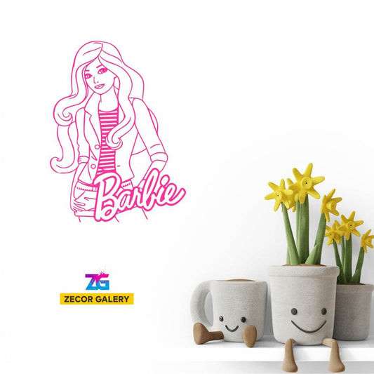 Barbie Wall Sticker Girl Kids Room Zecor Gallery