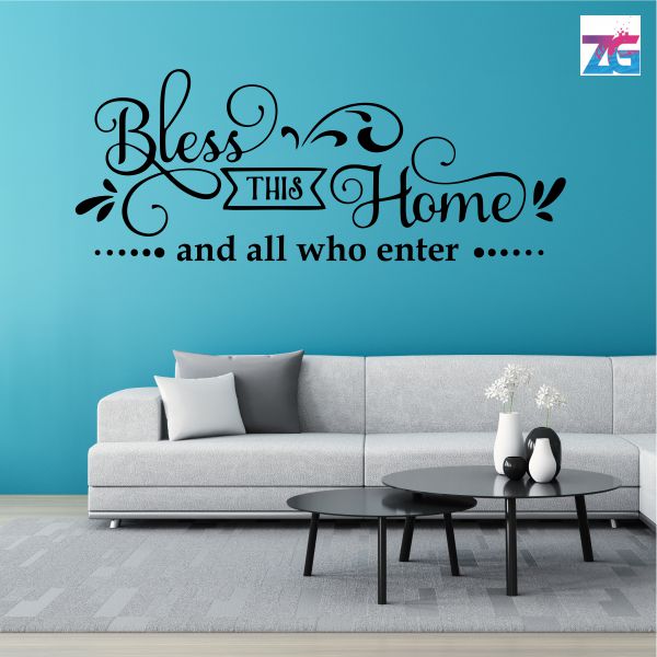 Bless This Home and All Who Enter Zecor Gallery