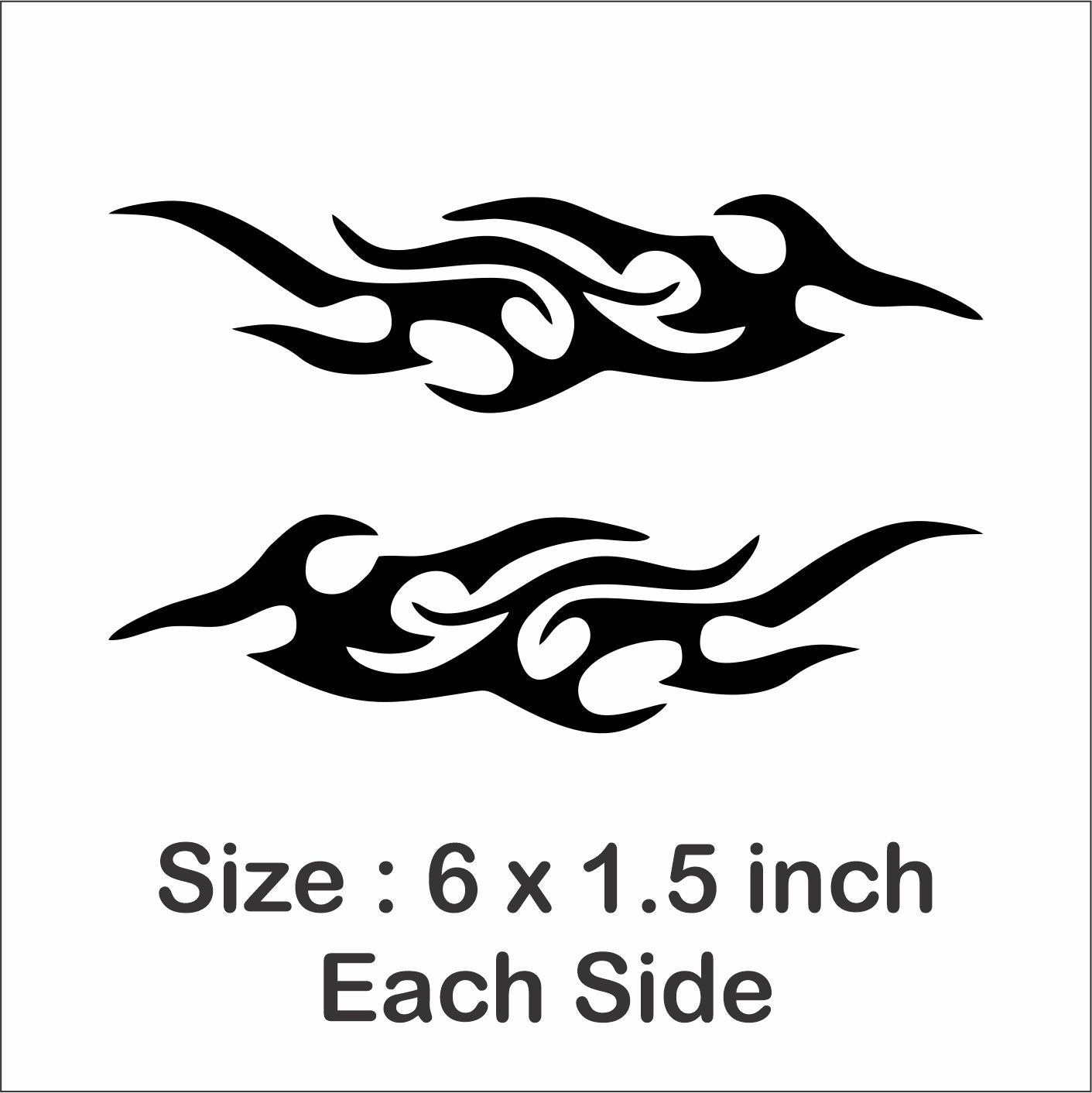 Flame Side Mirror | PAIR Zecor Gallery