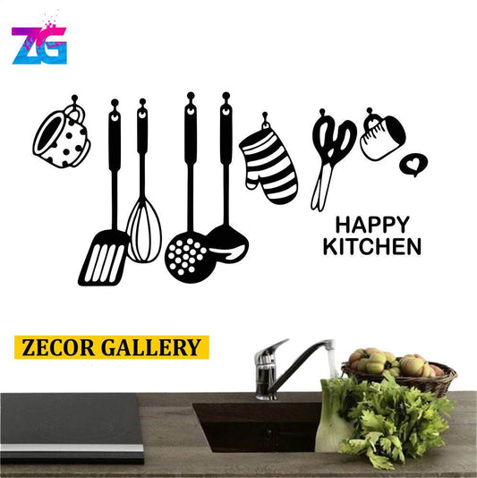 Happy Tool Kitchen Wall Sticker Zecor Gallery