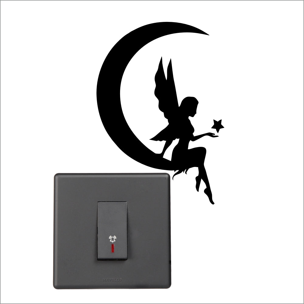 Moon Fairy Star Switch Board Sticker Zecor Gallery