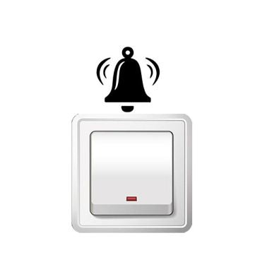 Door Bell Switch Board Sticker Zecor Gallery