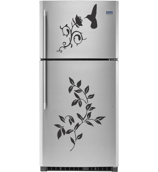 Humming Bird Kitchen Fridge Refrigerator Sticker | Refrigerator Stickers Zecor Gallery