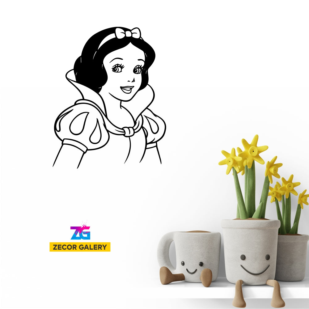 Snow White Kids Room Wall Sticker