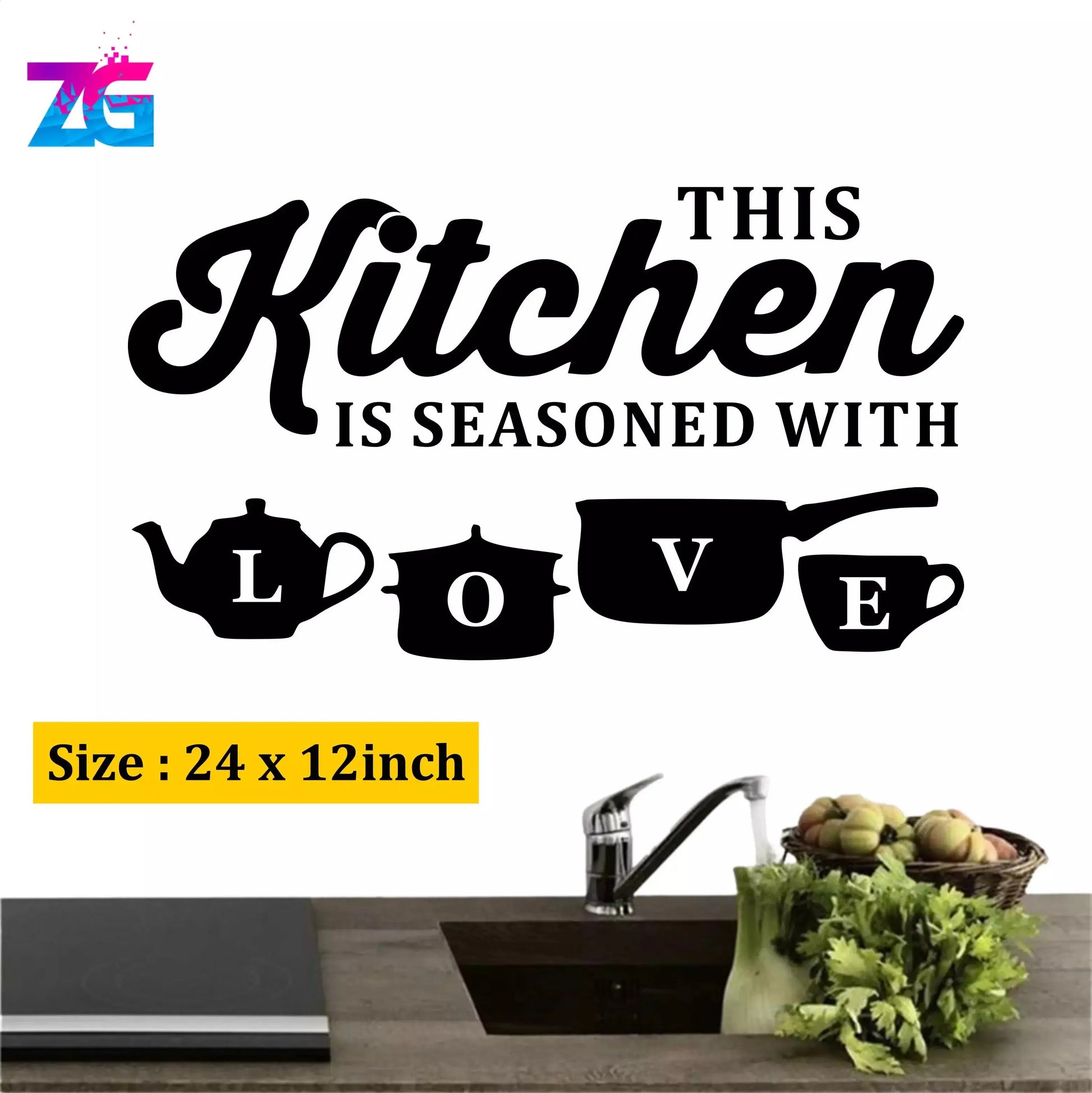 This Kitchen is Seasoned with Love Zecor Gallery