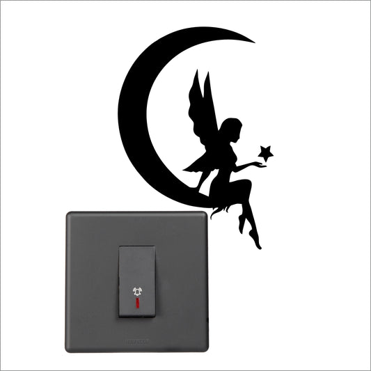 Moon Fairy Star Switch Board Sticker