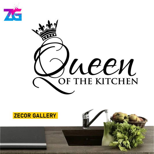 Queen of the Kitchen Wall Sticker for Kitchen