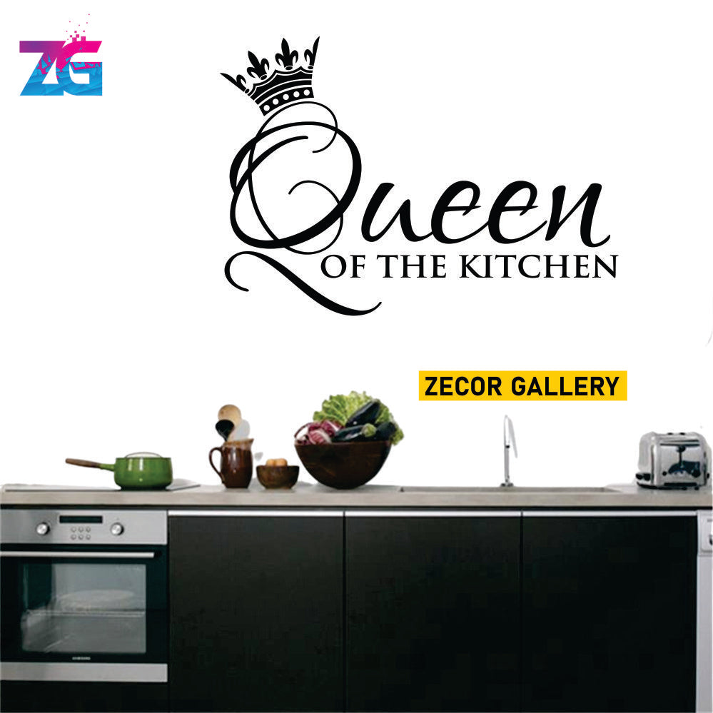 Queen of the Kitchen Wall Sticker for Kitchen