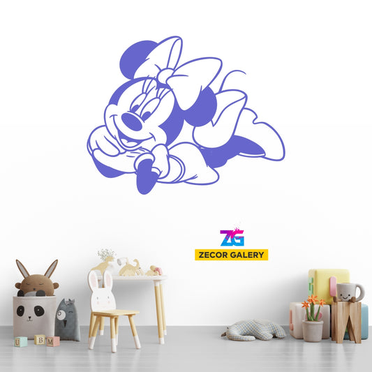 Sweet Minnie Kids Room Wall Sticker