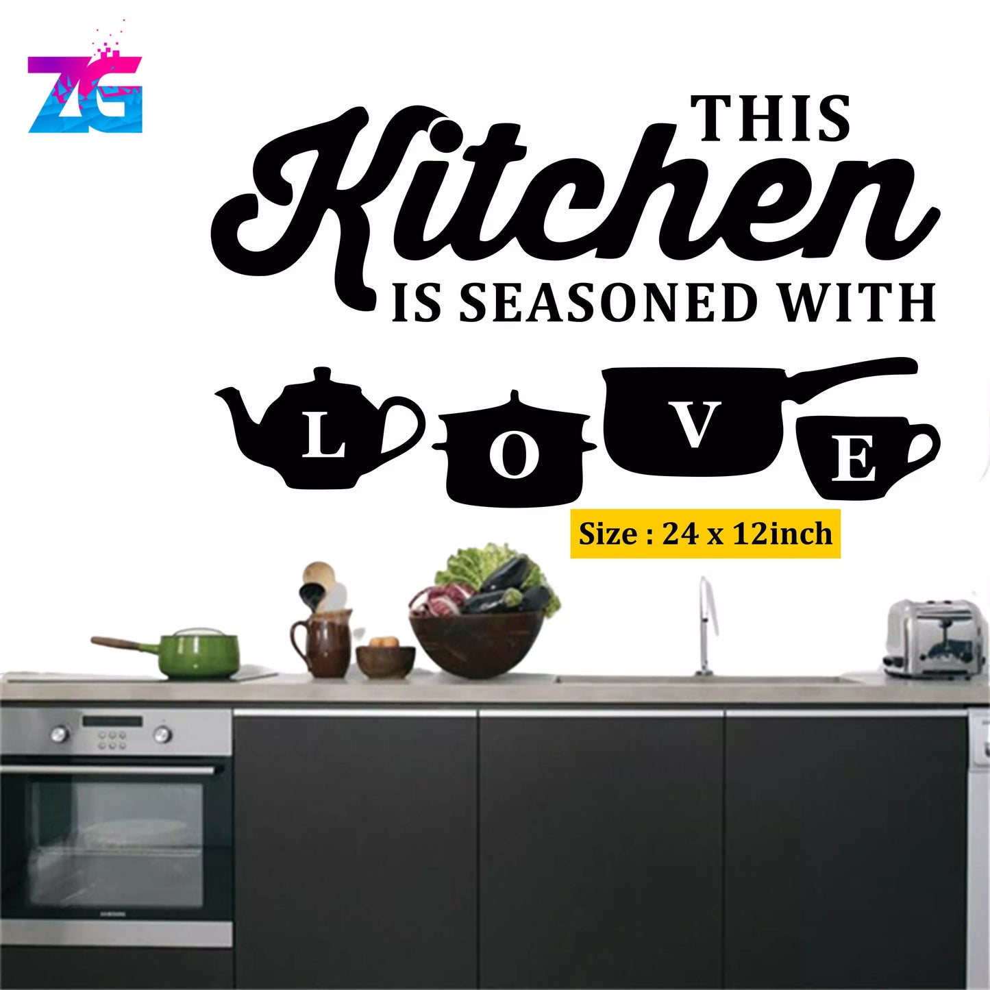 This Kitchen is Seasoned with Love