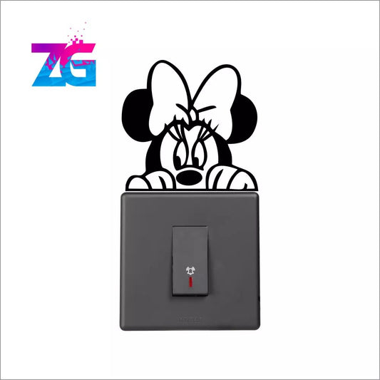 Mickey Minnie Switch Board Sticker