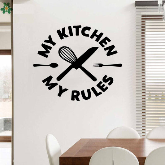 My Kitchen My Rule - Classic Round Design