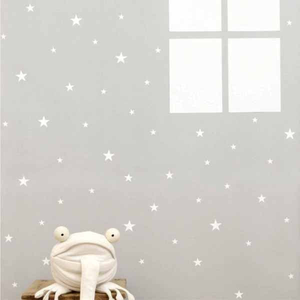 Pack de 125 estrellas - Decoración de habitación infantil