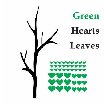 Tree With Heart Leaves Bedroom Wall Sticker