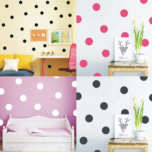 Pack of 120pcs Polka Dots - Kids Room Decoration