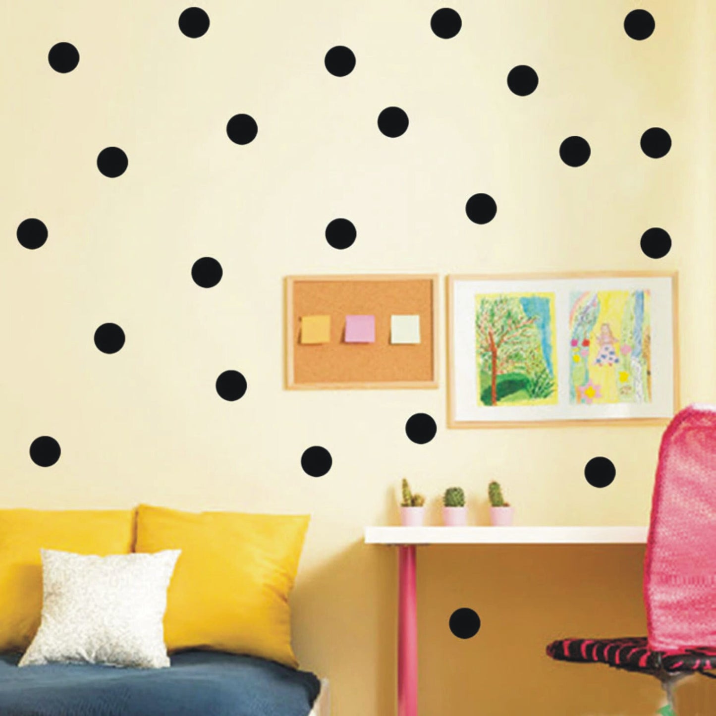 Pack of 120pcs Polka Dots - Kids Room Decoration